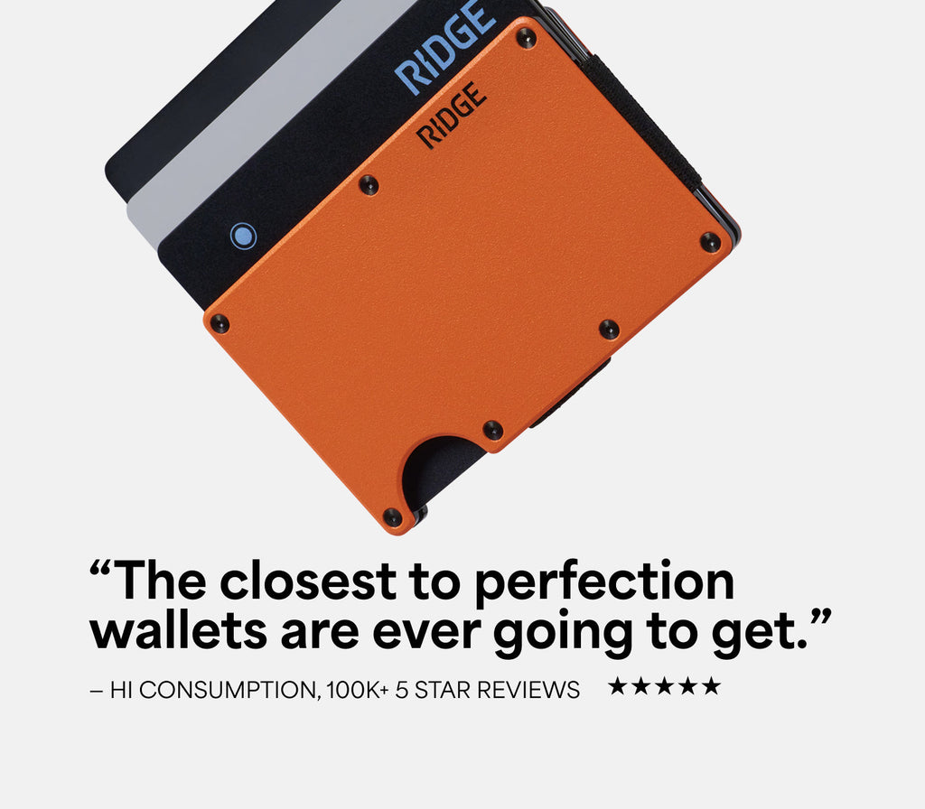 Ridge Wallet - Basecamp Orange